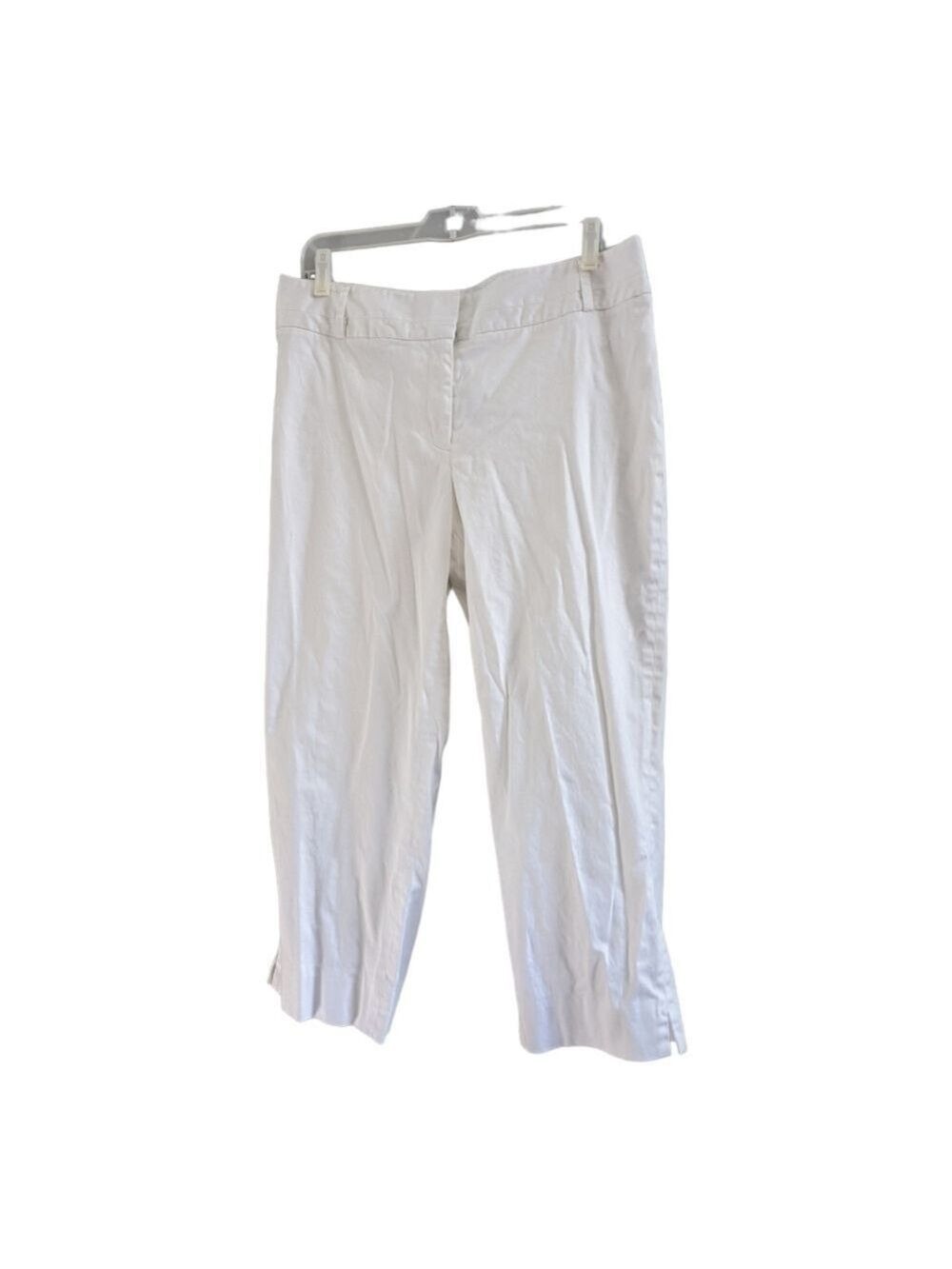 White House Black Market White Legacy Capris Size 10R